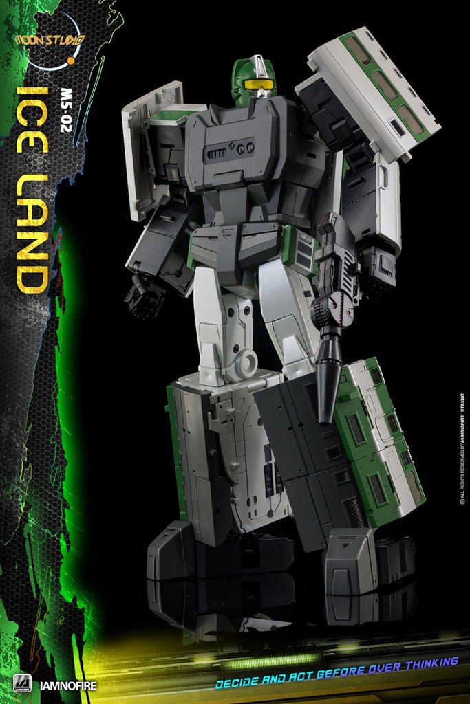 Moon Studio MS-02 ICE LAND Yukikaze Radiatron Raiden Trainbots