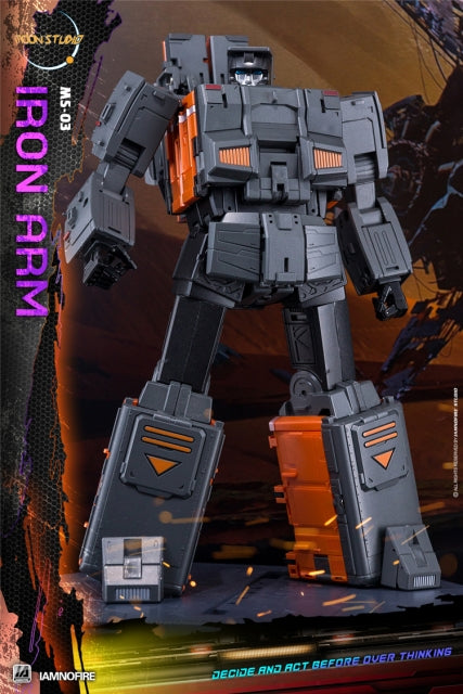 Moon Studio MS-03 Iron Arm Kaen Radiatron Raiden Trainbots